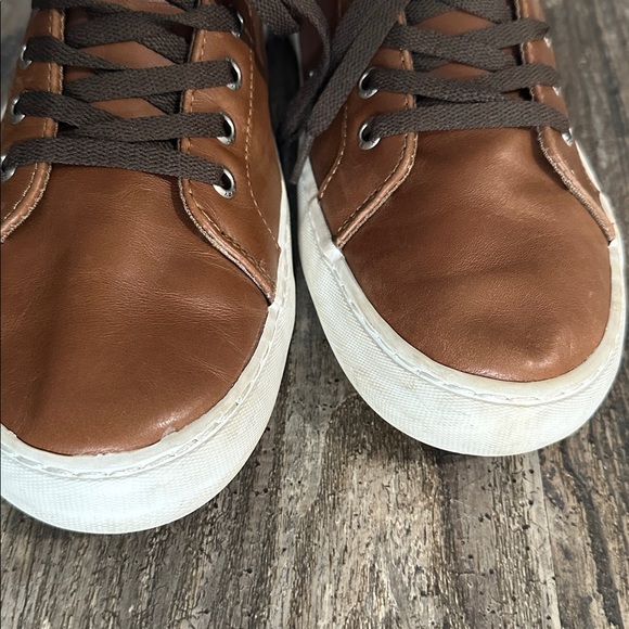 Sperry Men's Brown Leather Sneakers size 9.5m - Picture 12 of 12